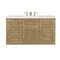 James Martin Vanities Laurent 48in Single Vanity, Light Natural Oak w/ 3 CM White Zeus Top 545-V48-LNO-3WZ - alternate 4